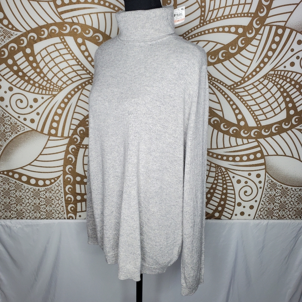 2x 100% Cashmere Turtleneck Sweater